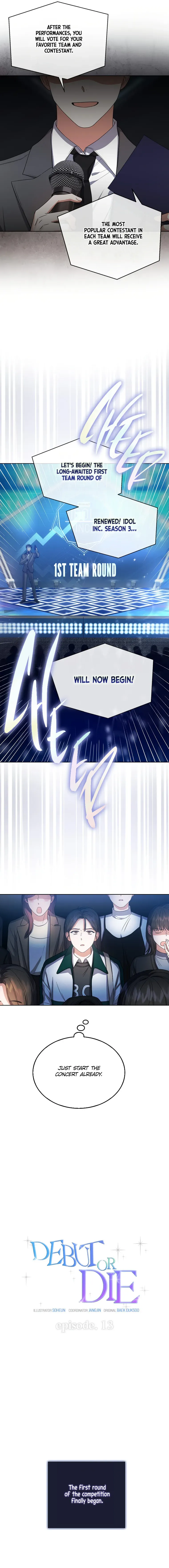 Debut or Die! Chapter 13 Page 3