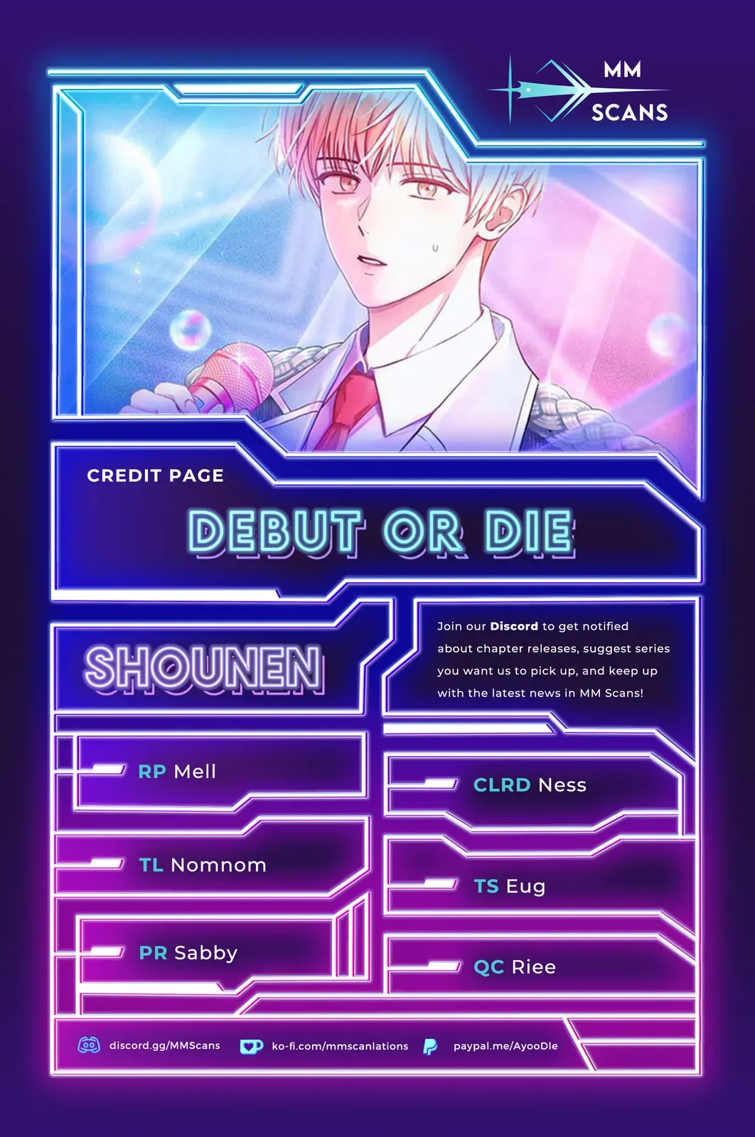 Debut or Die! Chapter 32 Page 1