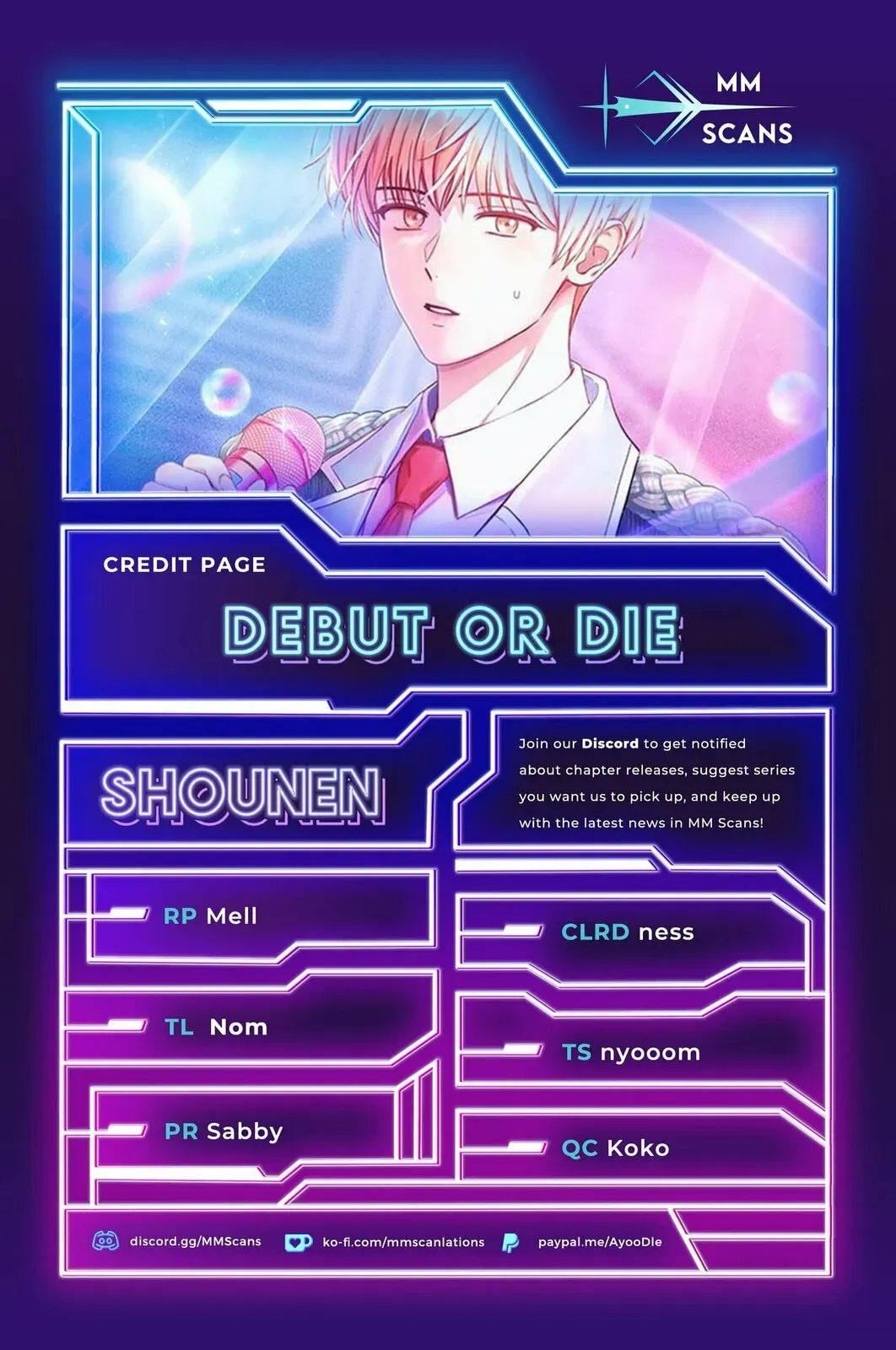 Debut or Die! Chapter 34 Page 1
