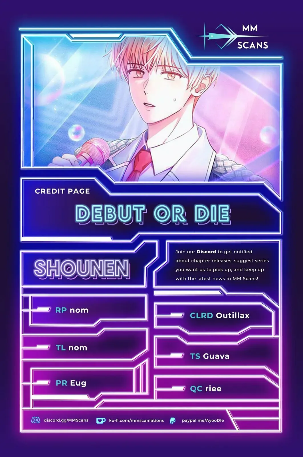 Debut or Die! Chapter 54 Page 1
