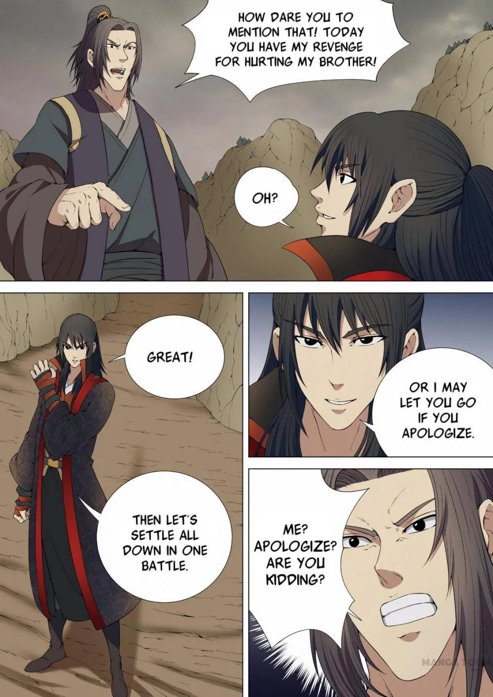 God of Martial Arts Chapter 14 Page 3