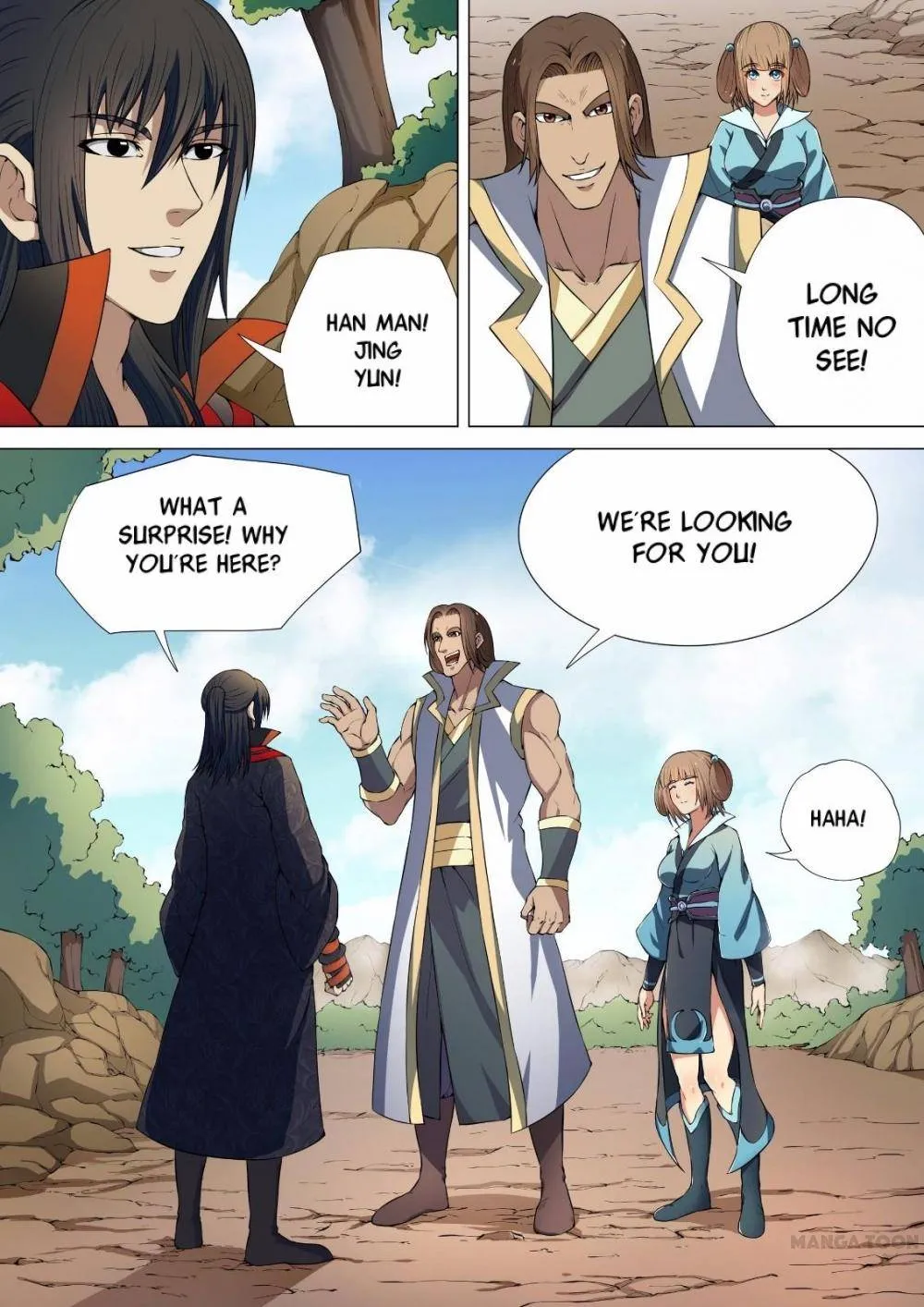 God of Martial Arts Chapter 16 Page 3