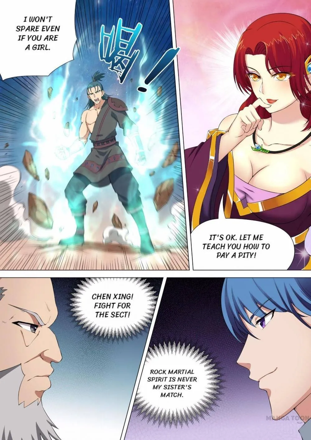 God of Martial Arts Chapter 28 Page 8
