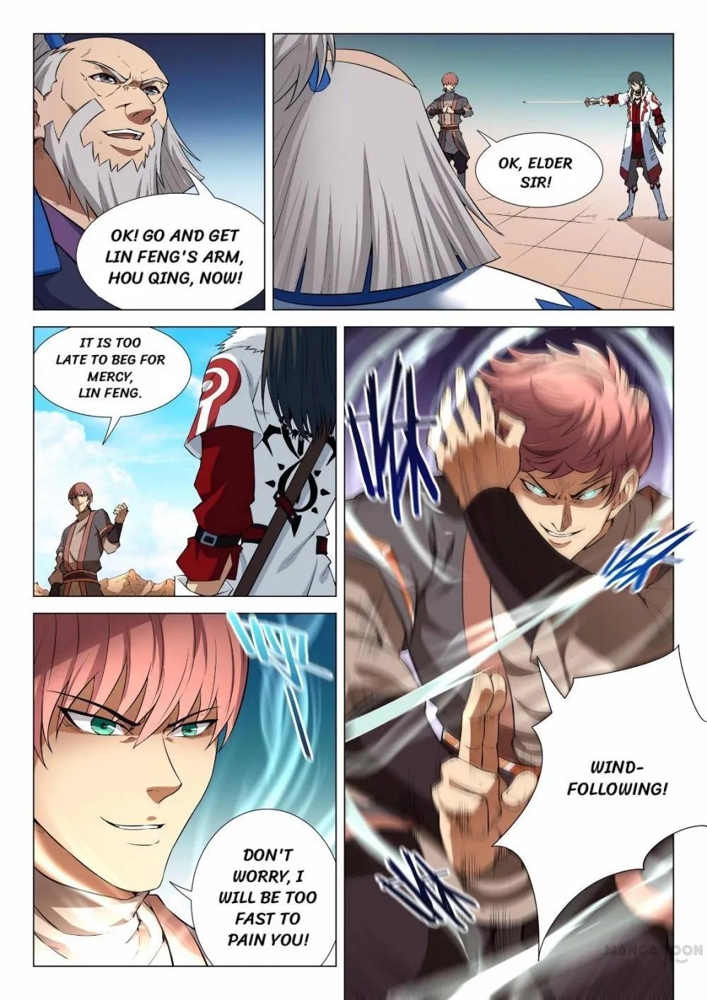 God of Martial Arts Chapter 35 Page 4