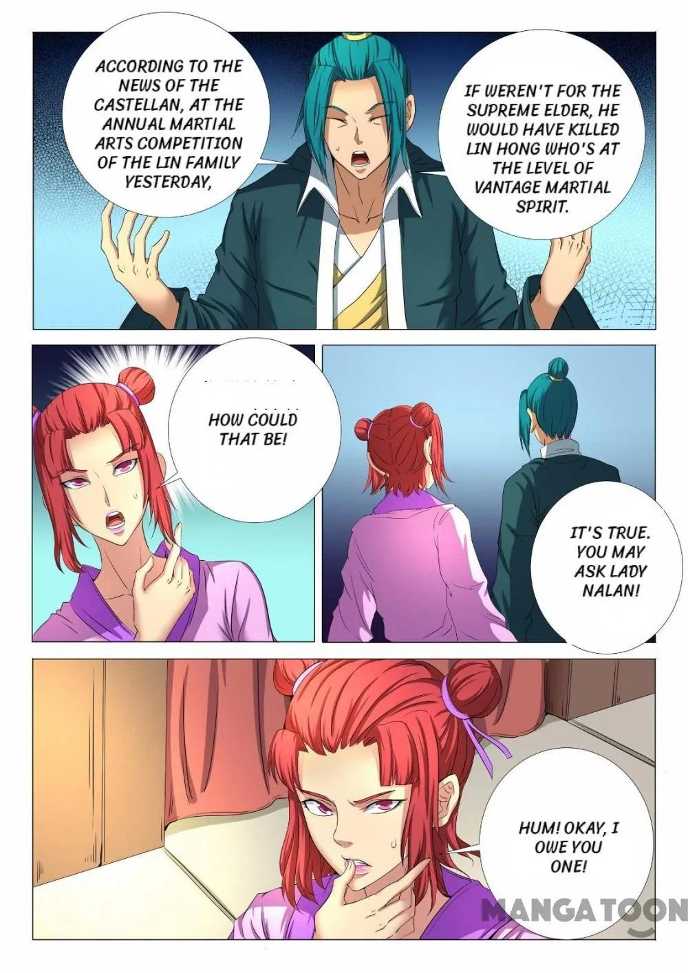 God of Martial Arts Chapter 63 Page 6