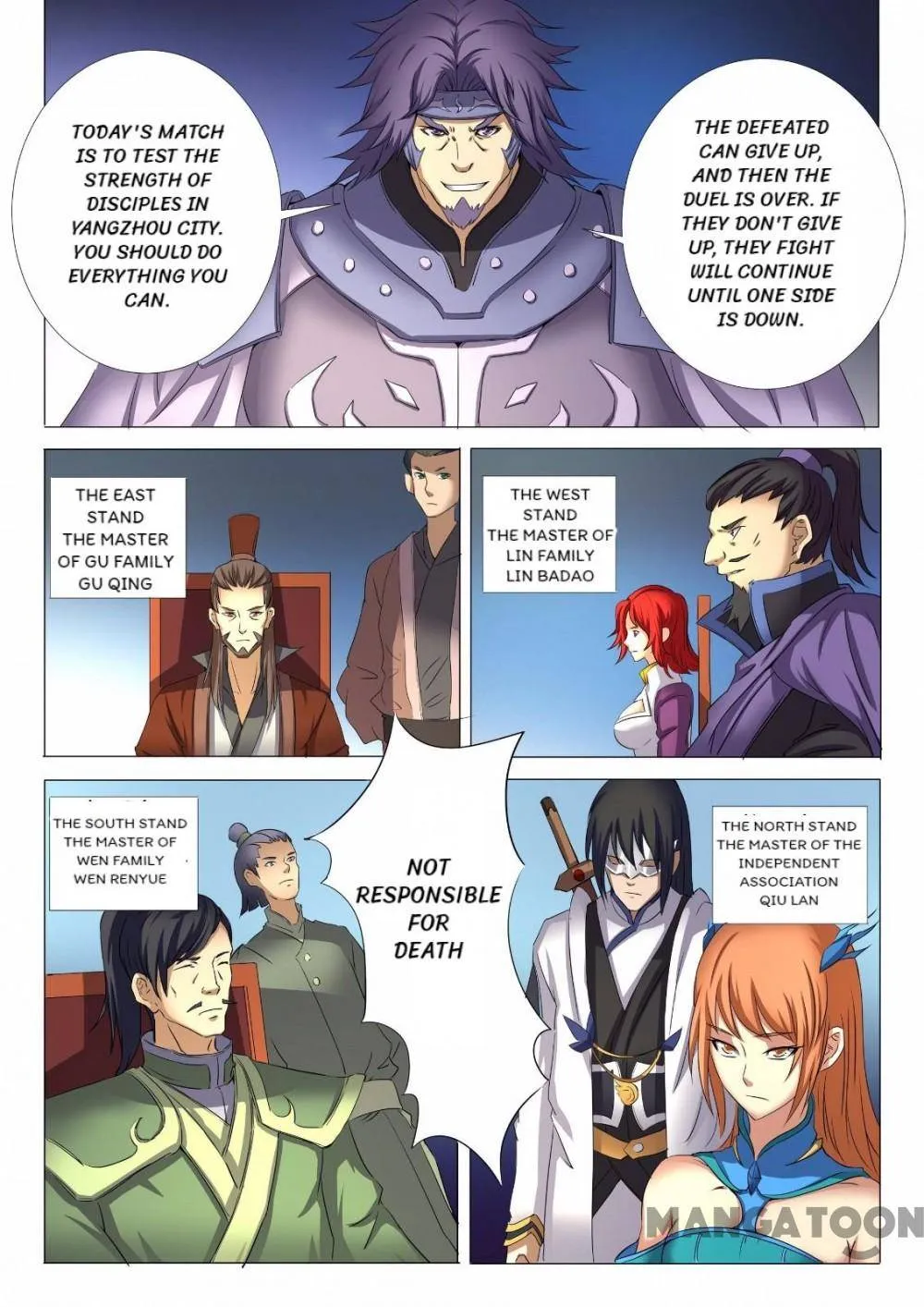God of Martial Arts Chapter 71 Page 6