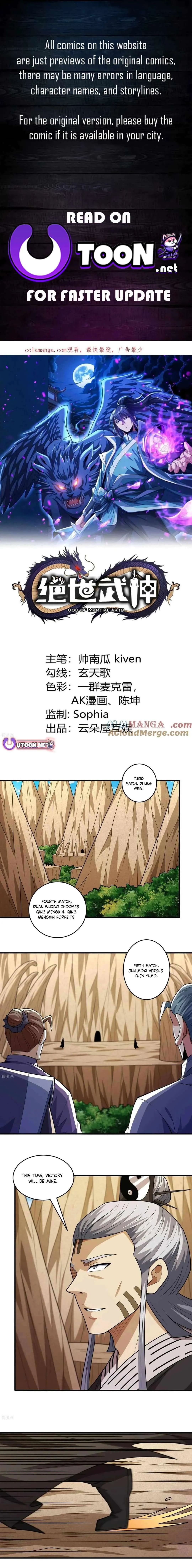God of Martial Arts Chapter 803 Page 2