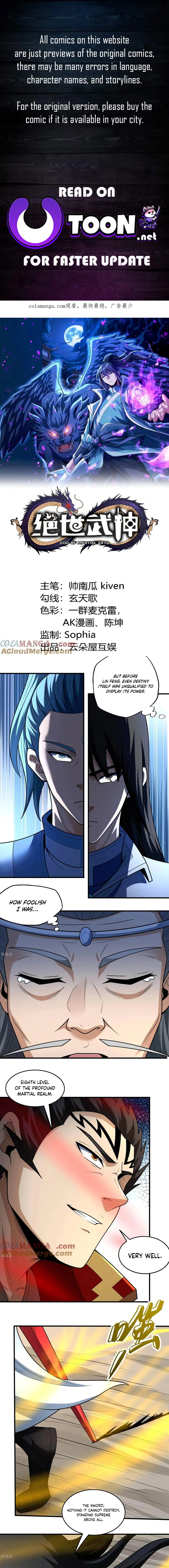 God of Martial Arts Chapter 820 Page 2