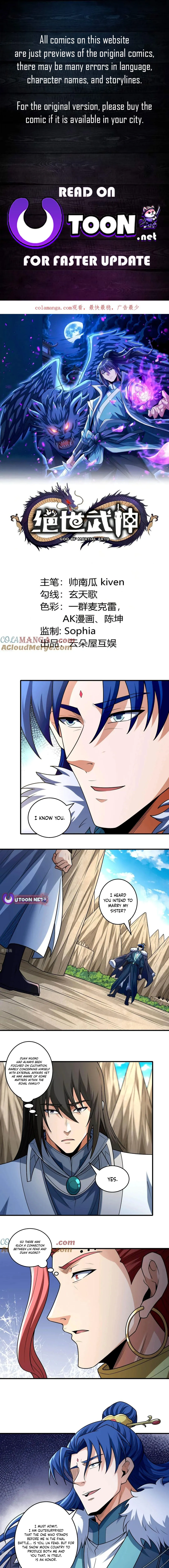 God of Martial Arts Chapter 821 Page 2