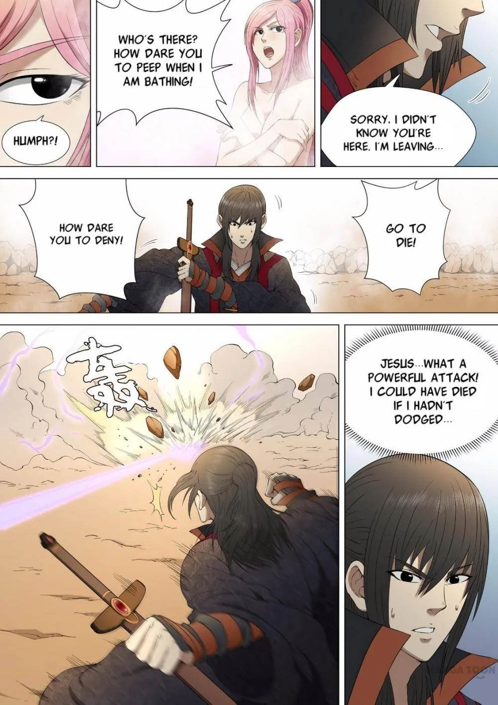 God of Martial Arts Chapter 9 Page 2