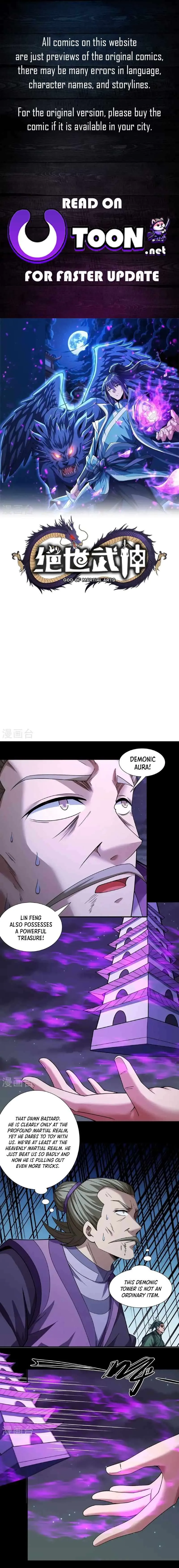 God of Martial Arts Chapter 976 Page 2
