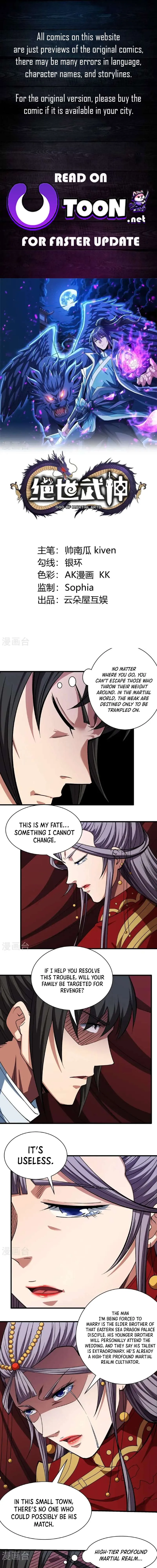 God of Martial Arts Chapter 985 Page 2