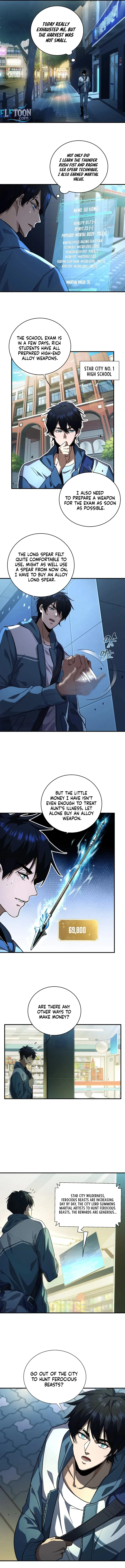High Martial Arts: Sweeping Through Three Thousand Emperors with One Hand! Chapter 4 Page 4