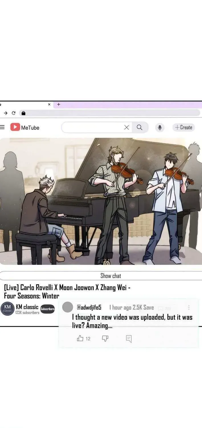 High School Musical Genius Is Paganini Reincarnated Chapter 64 Page 59
