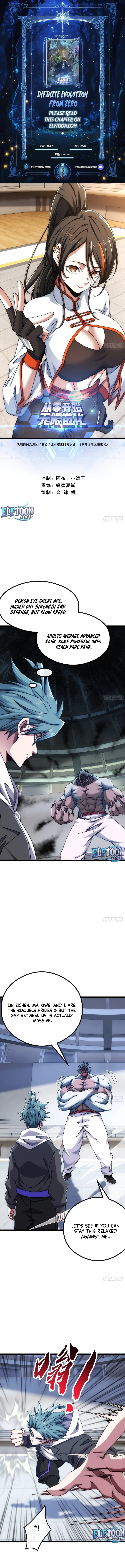 Infinite Evolution Starting from Zero Chapter 45 Page 1
