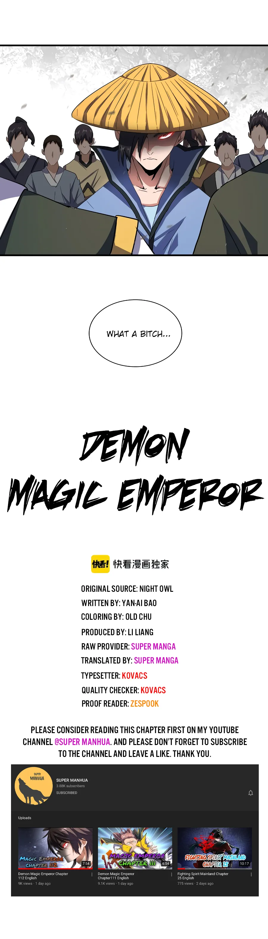Magic Emperor Chapter 111 Page 1