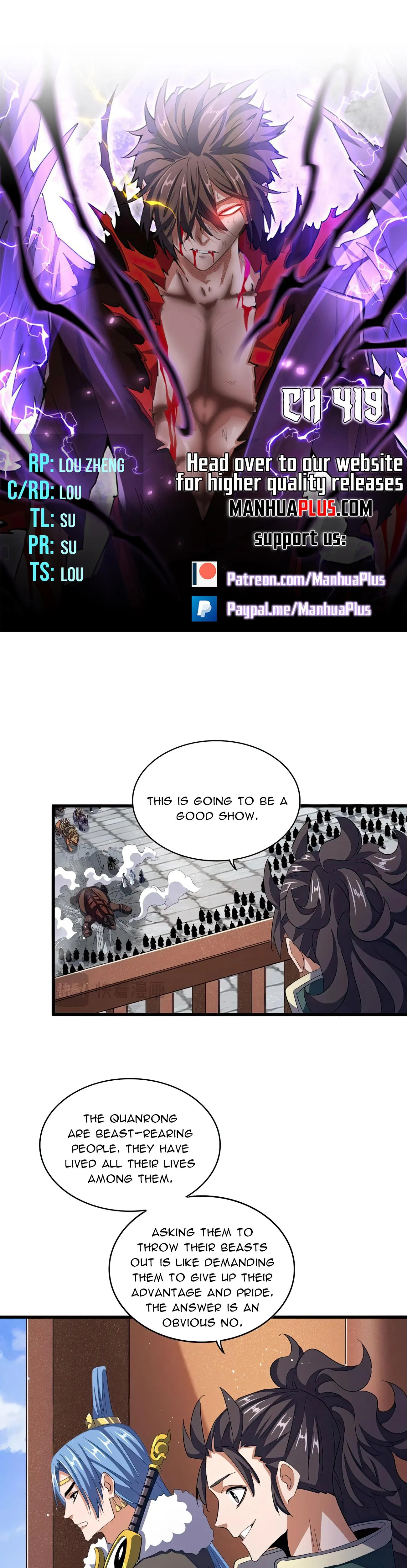 Magic Emperor Chapter 419 Page 1