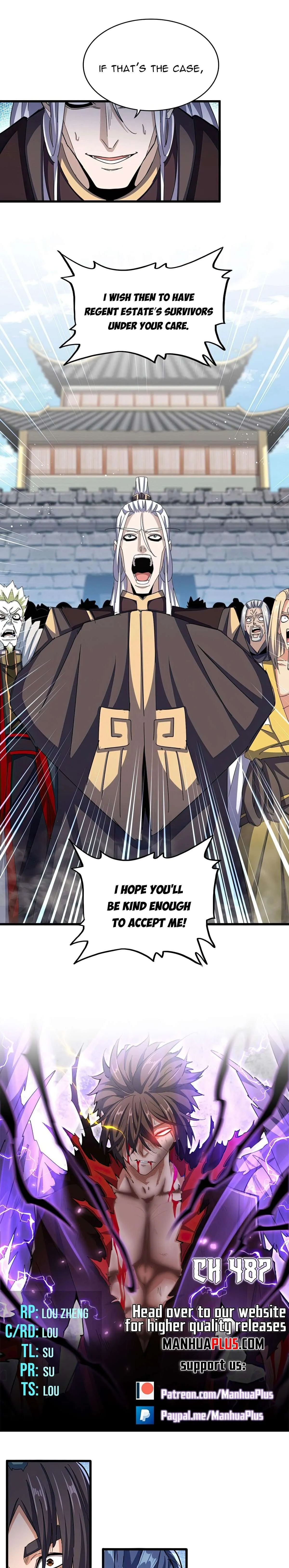 Magic Emperor Chapter 487 Page 1