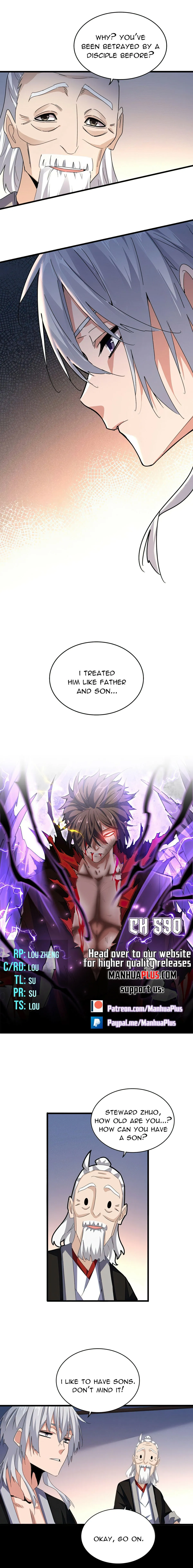 Magic Emperor Chapter 590 Page 1