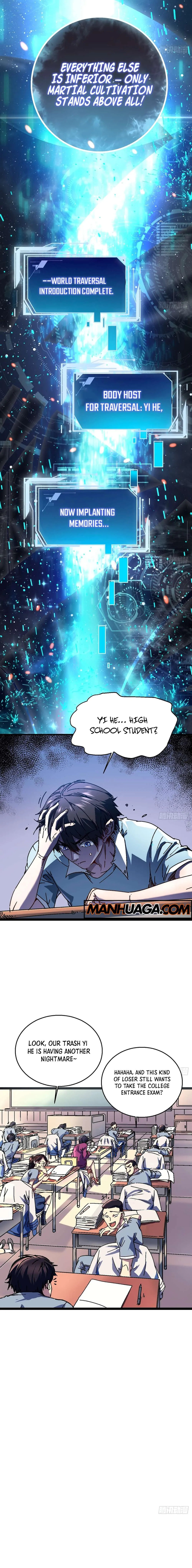 Martial Evolution: Start by Awakening the King of Monsters Chapter 1 Page 3