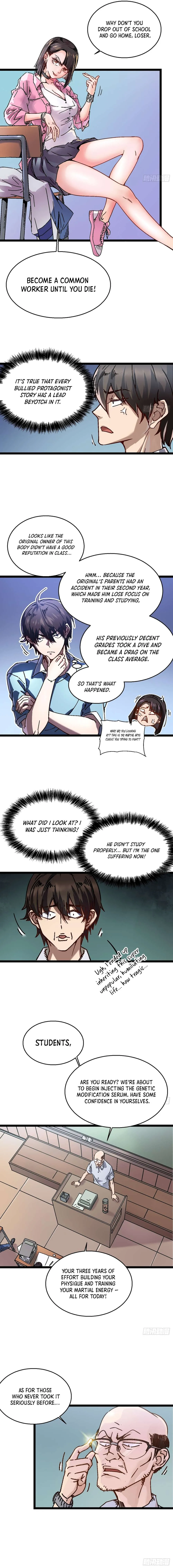 Martial Evolution: Start by Awakening the King of Monsters Chapter 1 Page 4