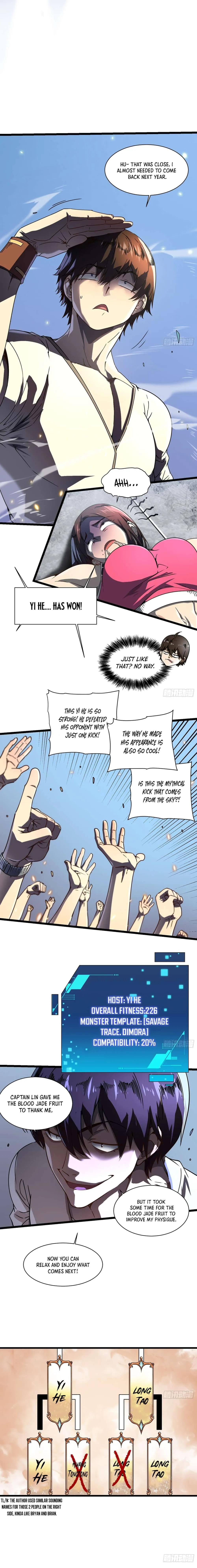 Martial Evolution: Start by Awakening the King of Monsters Chapter 5 Page 4