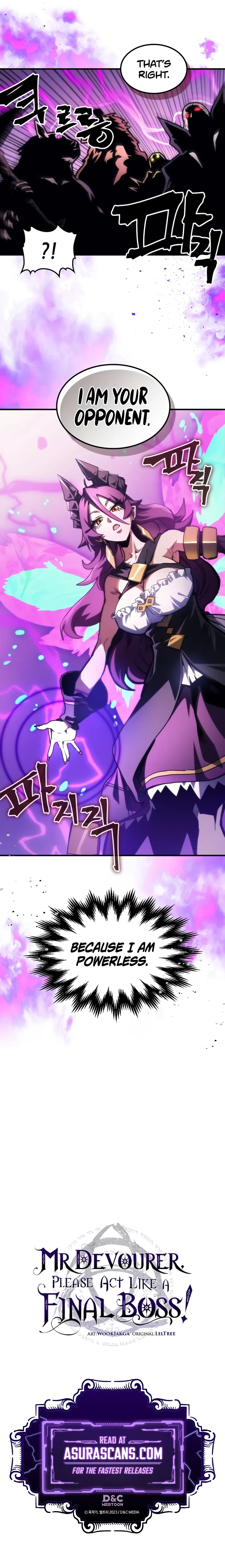 Mr. Devourer, Please Act Like a Final Boss Chapter 107 Page 9