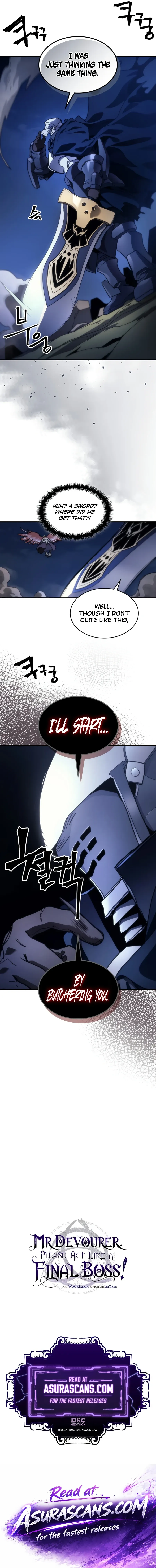 Mr. Devourer, Please Act Like a Final Boss Chapter 124 Page 11