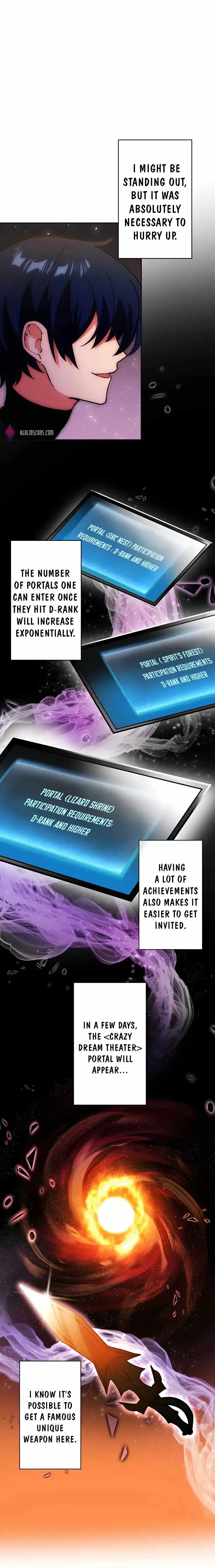 Reborn Ranker Gravity User Chapter 8 Page 6