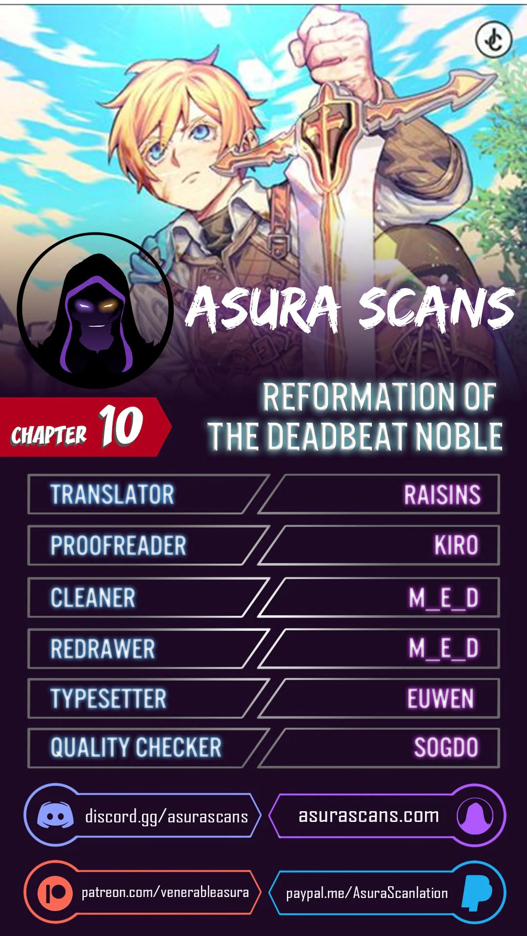 Reformation of the Deadbeat Noble Chapter 10 Page 1