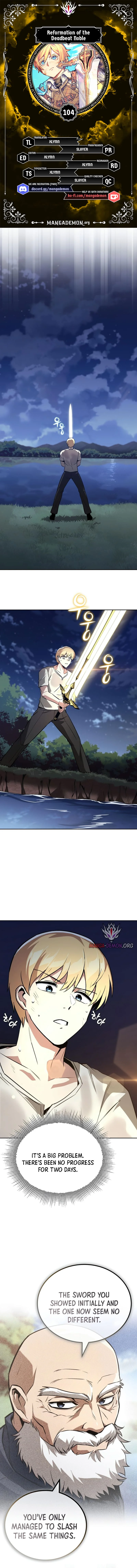 Reformation of the Deadbeat Noble Chapter 104 Page 1