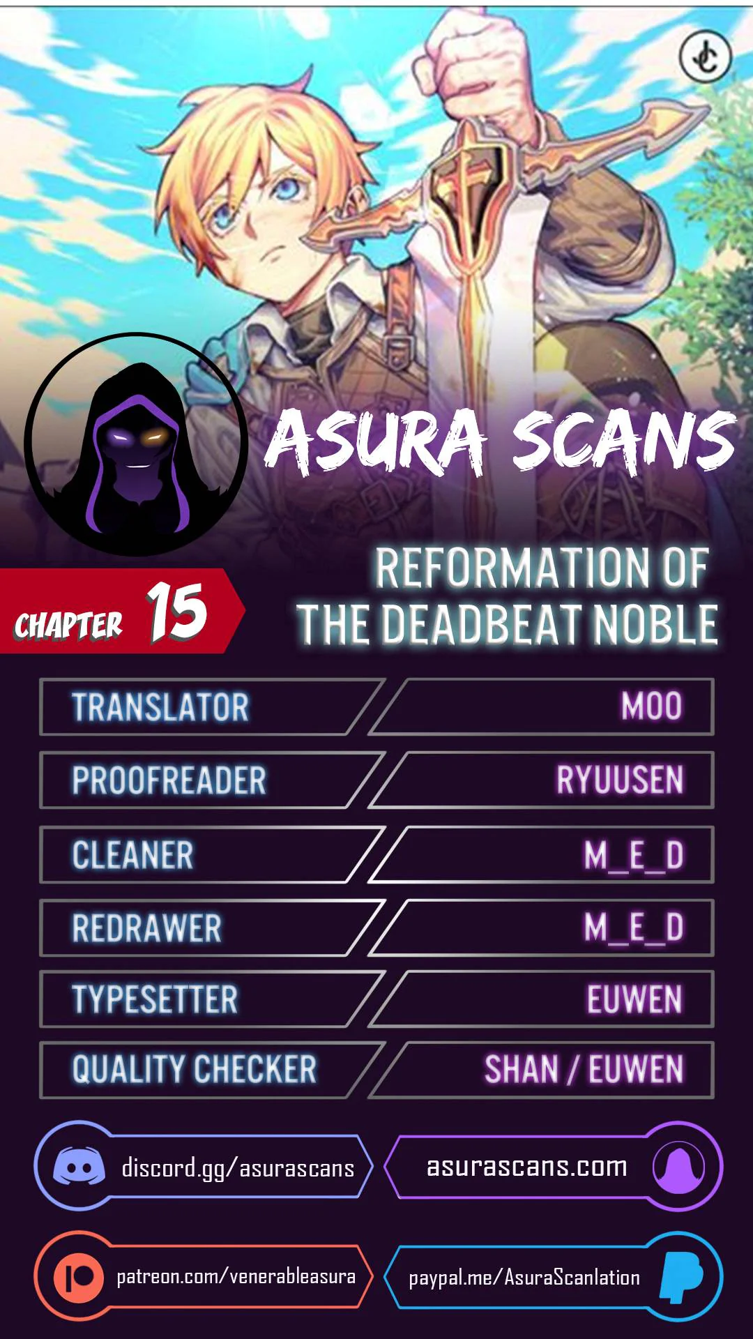 Reformation of the Deadbeat Noble Chapter 15 Page 1