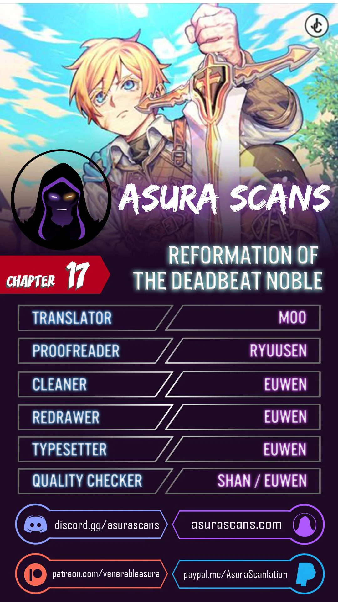 Reformation of the Deadbeat Noble Chapter 17 Page 1