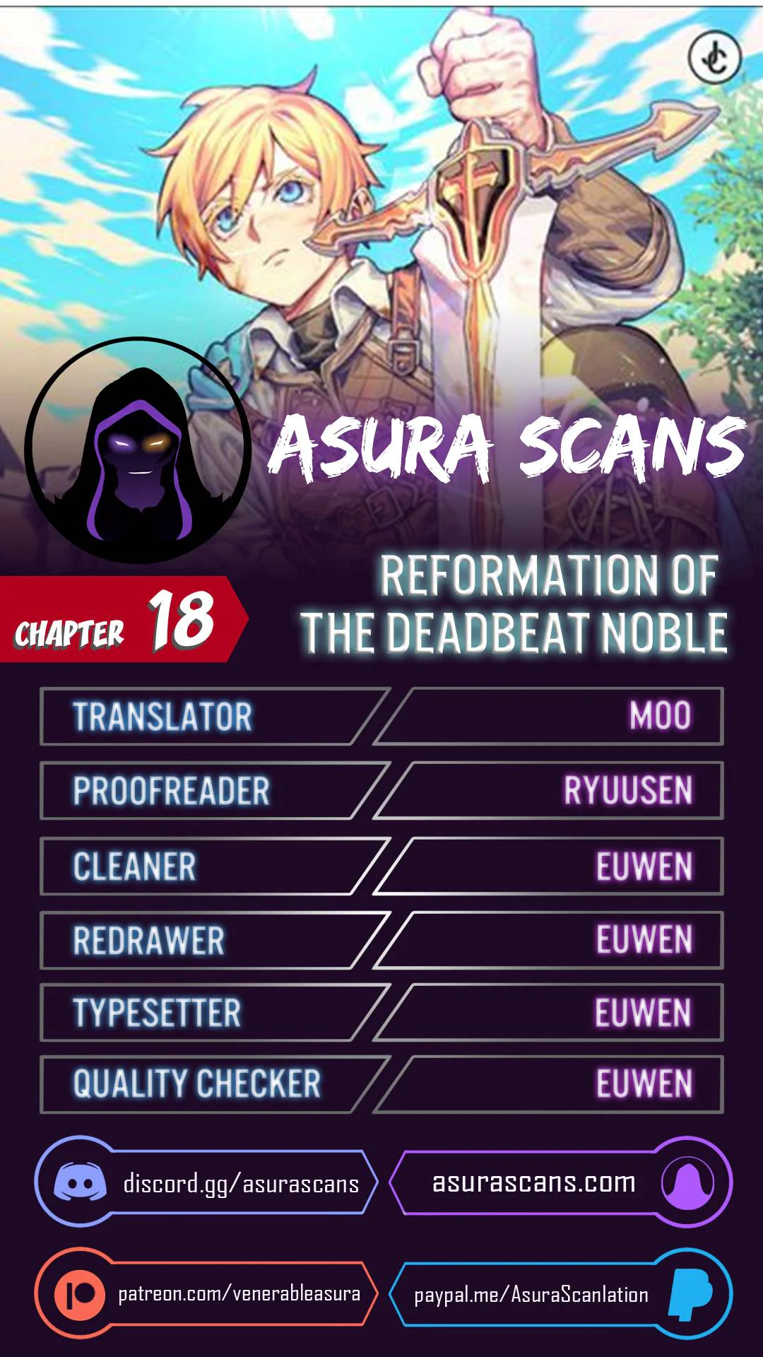 Reformation of the Deadbeat Noble Chapter 18 Page 1