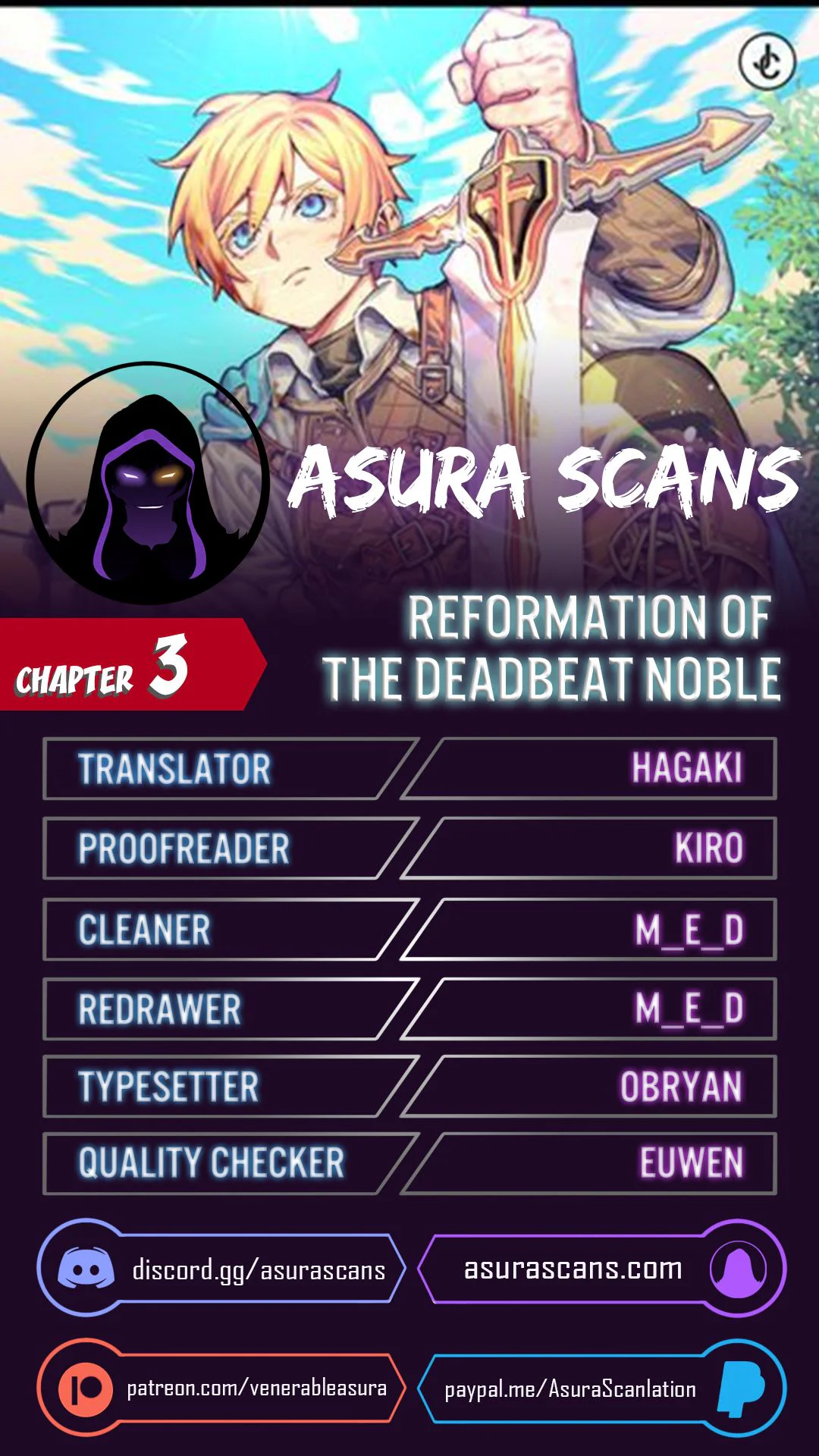 Reformation of the Deadbeat Noble Chapter 3 Page 1