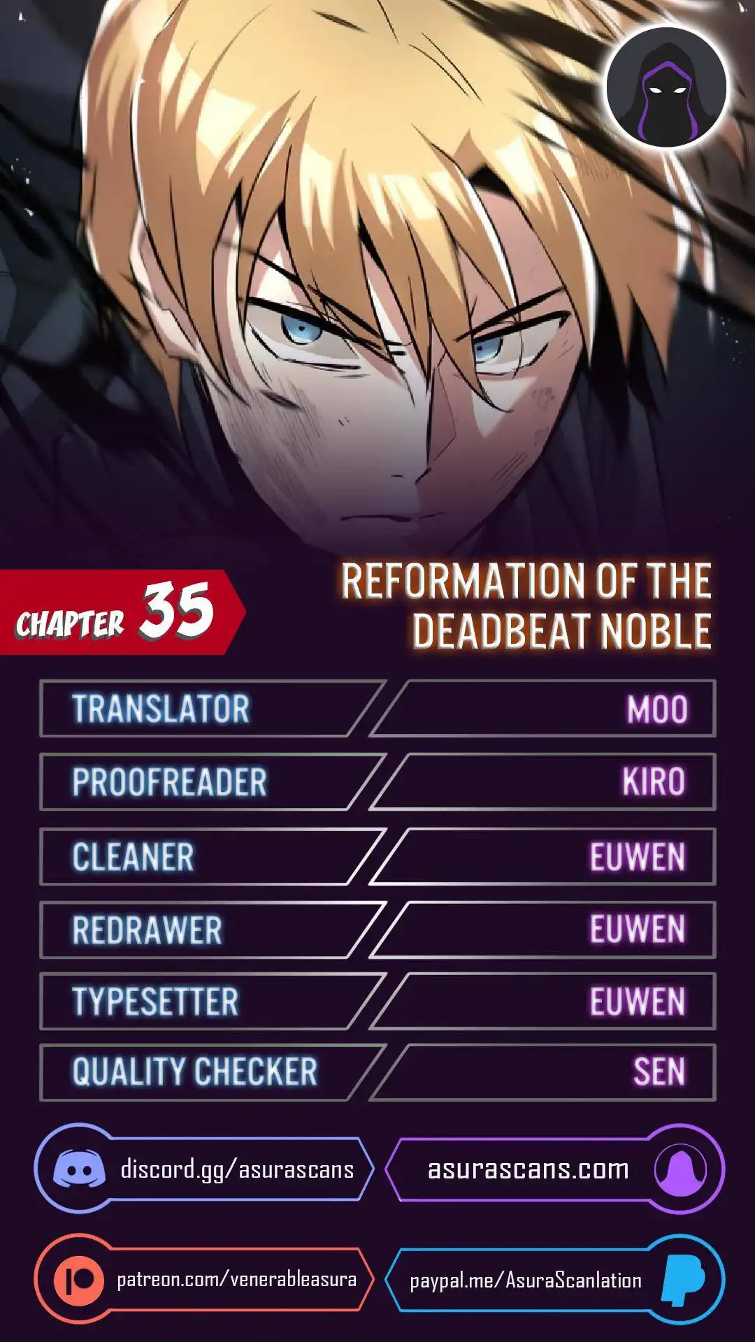 Reformation of the Deadbeat Noble Chapter 35 Page 1