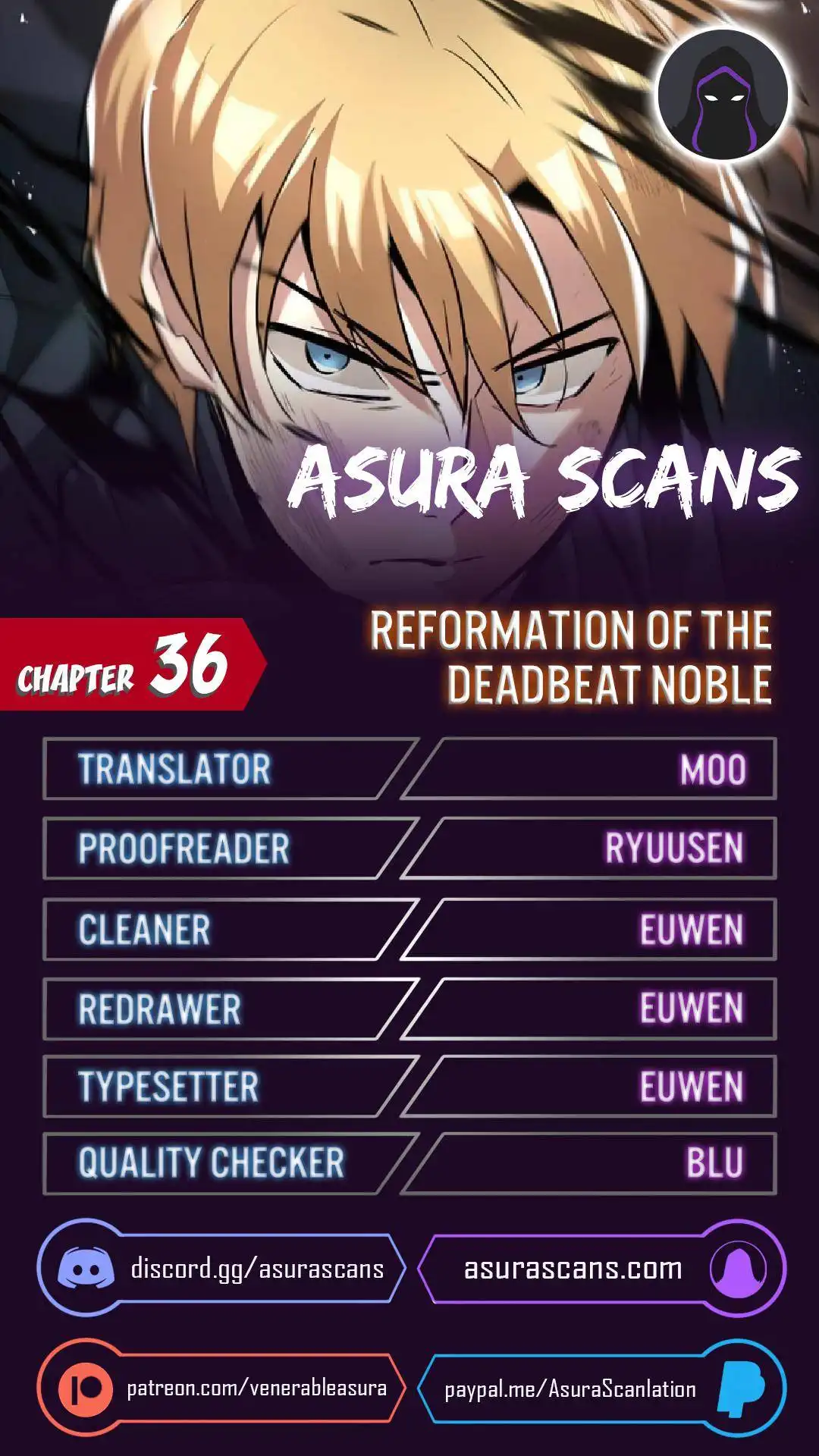 Reformation of the Deadbeat Noble Chapter 36 Page 1