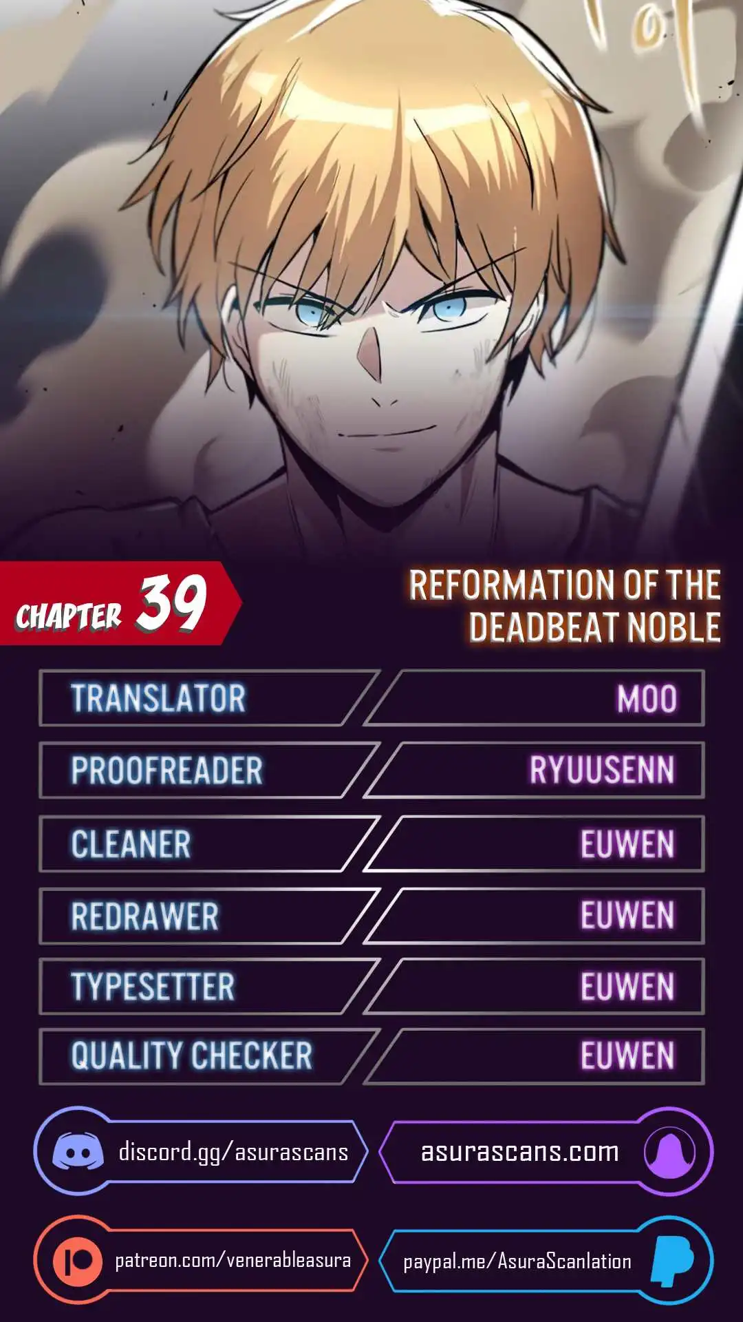 Reformation of the Deadbeat Noble Chapter 39 Page 1