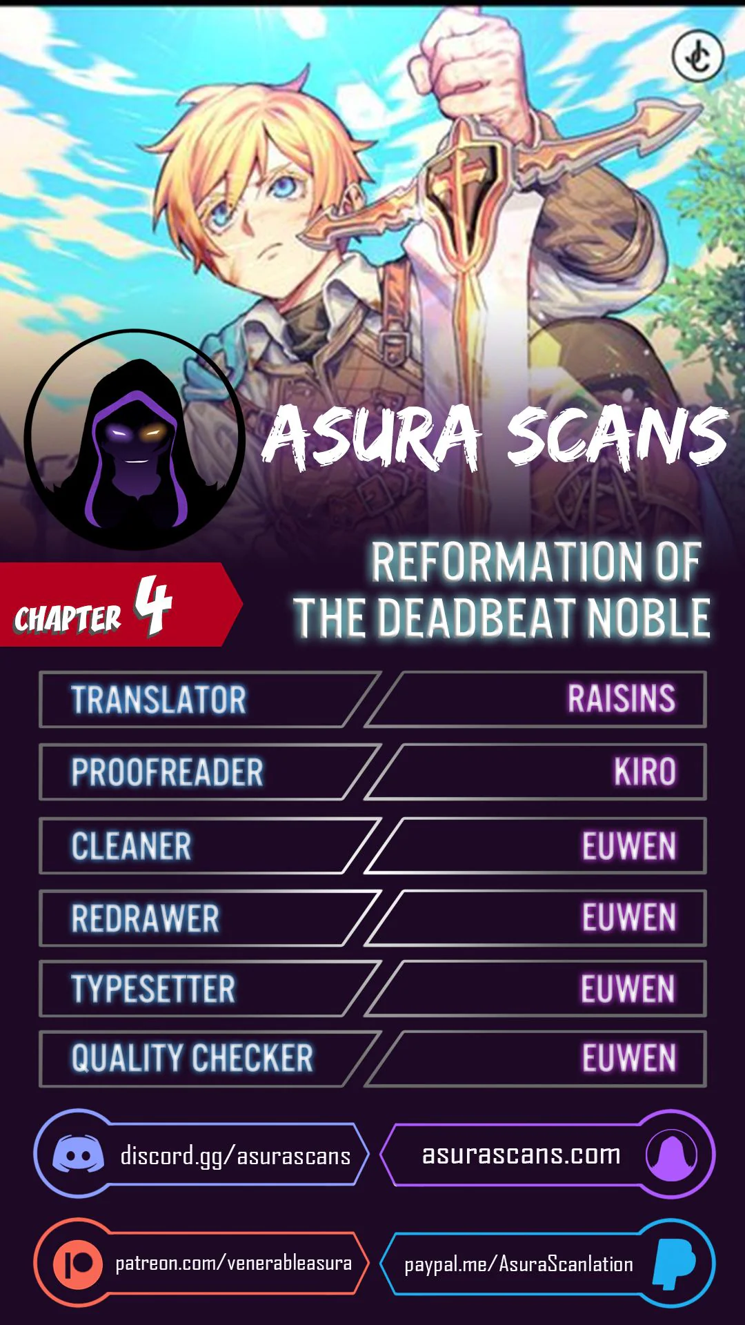 Reformation of the Deadbeat Noble Chapter 4 Page 1