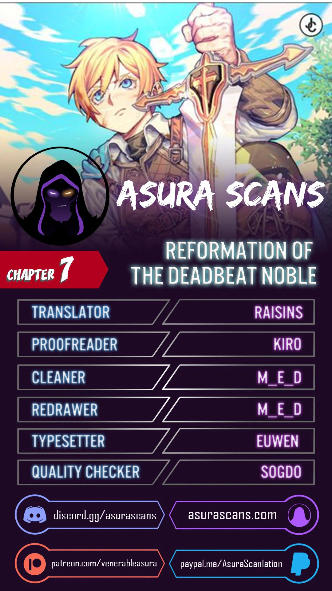 Reformation of the Deadbeat Noble Chapter 7 Page 1