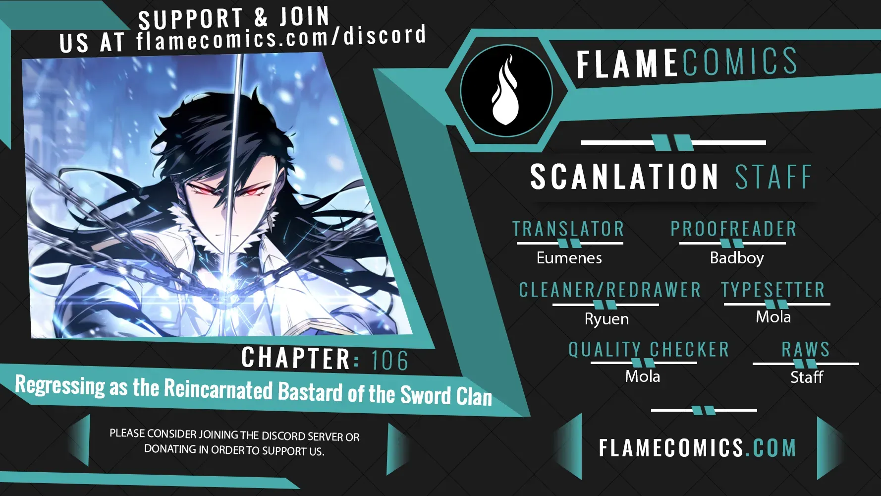 Regressing as the Reincarnated Bastard of the Sword Clan Chapter 106 Page 1