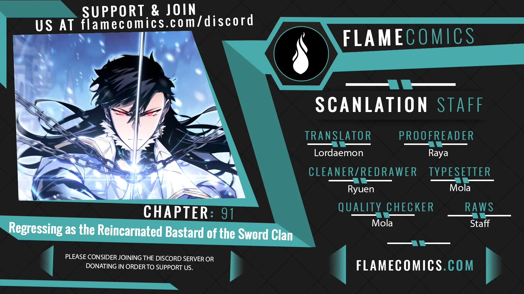 Regressing as the Reincarnated Bastard of the Sword Clan Chapter 91 Page 1