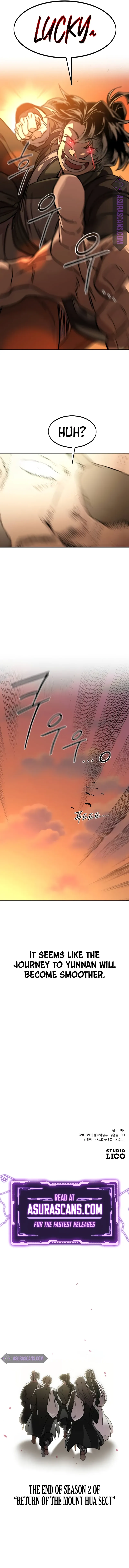 Return of the Mount Hua Sect Chapter 152 Page 14