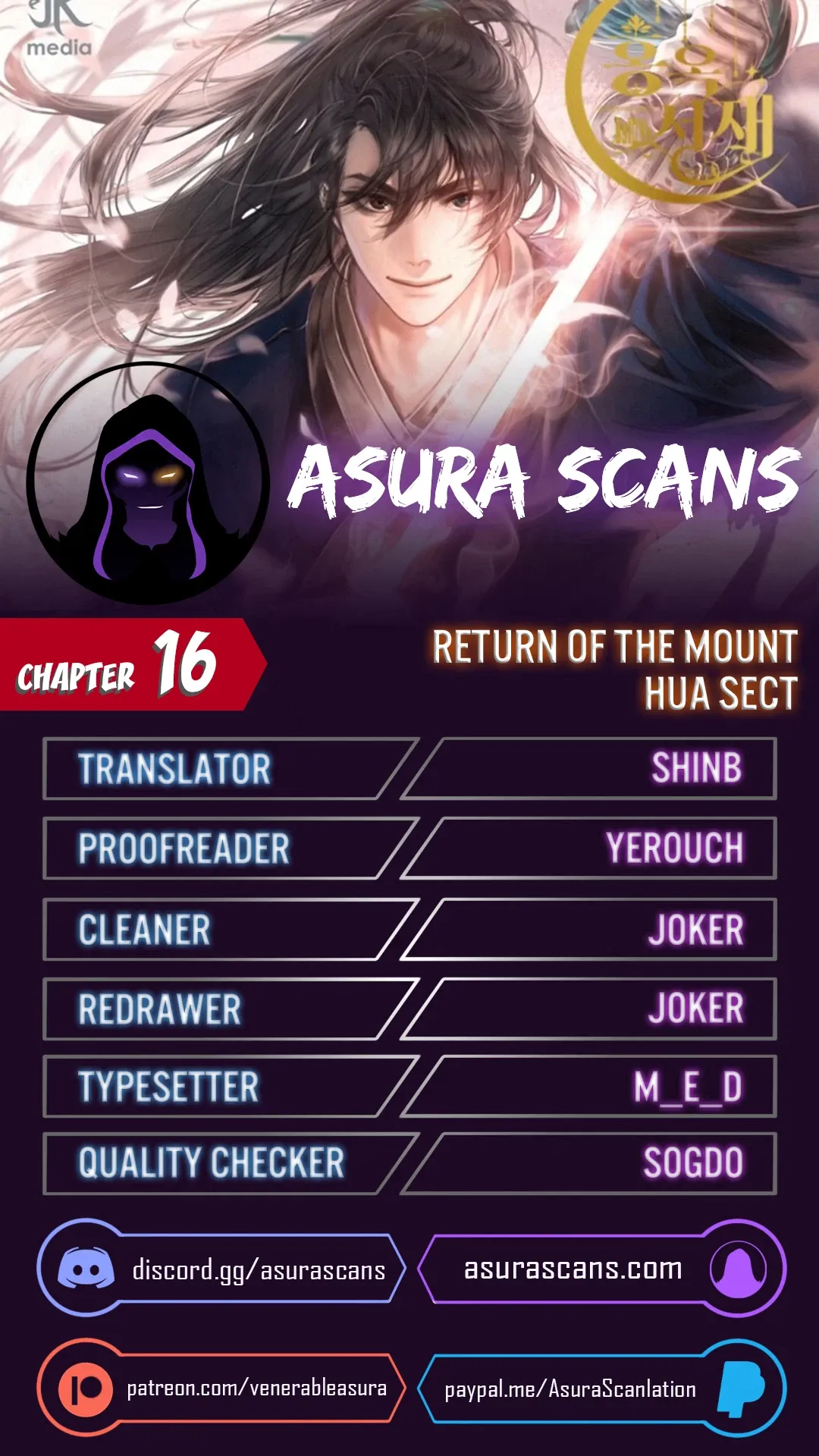 Return of the Mount Hua Sect Chapter 16 Page 1