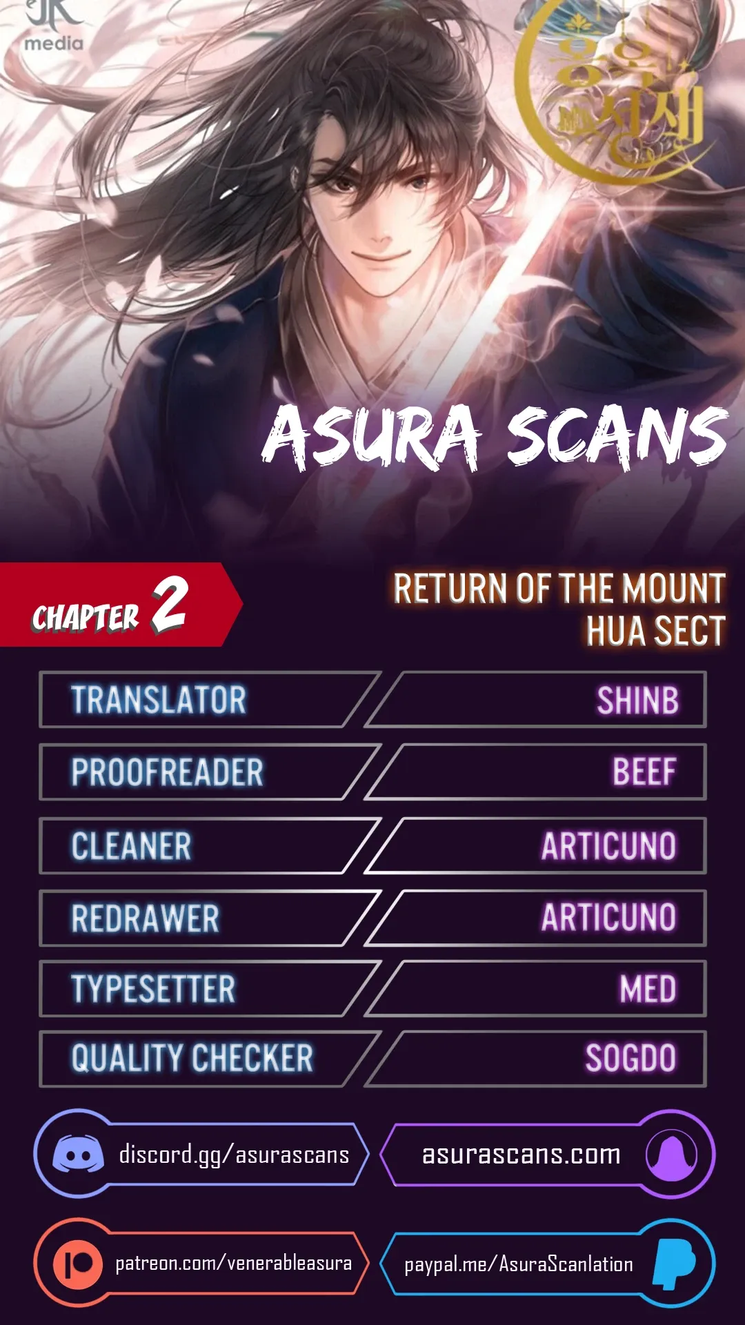 Return of the Mount Hua Sect Chapter 2 Page 1