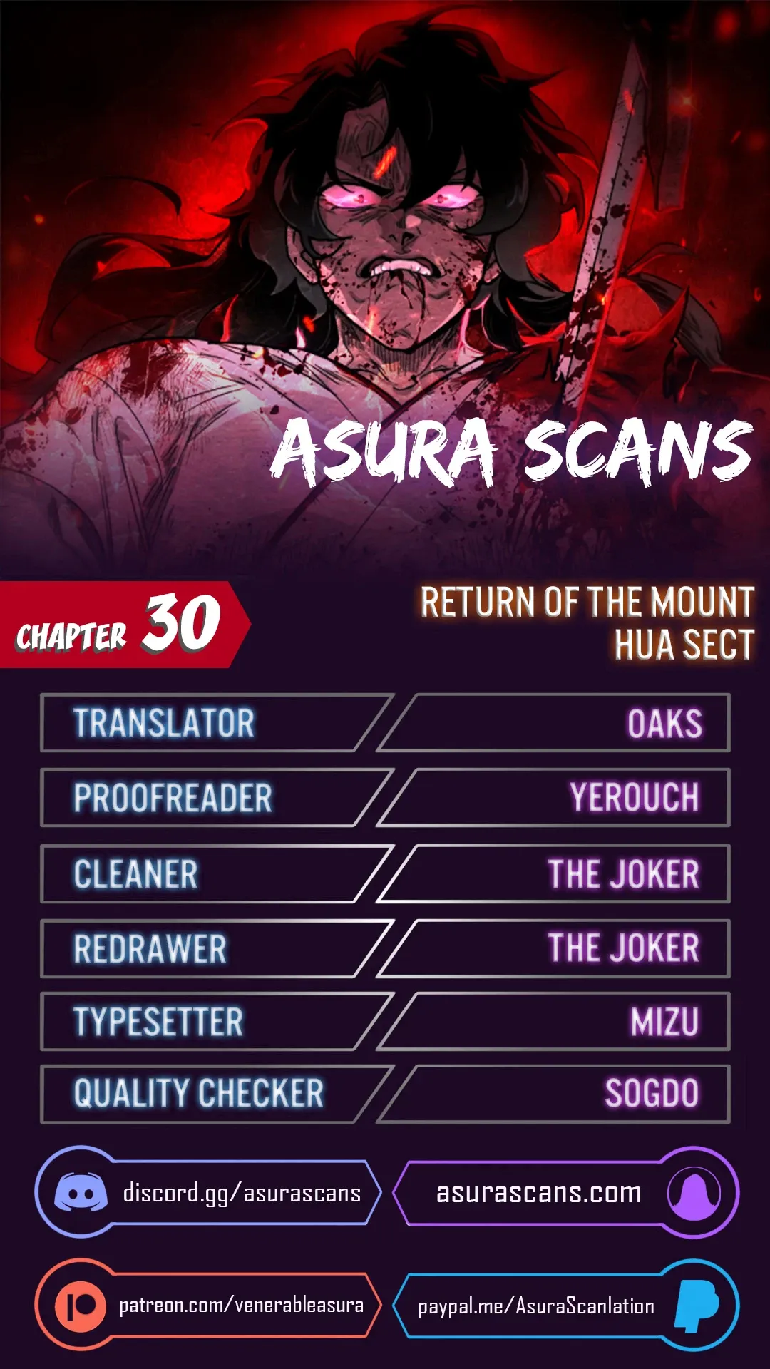 Return of the Mount Hua Sect Chapter 30 Page 1