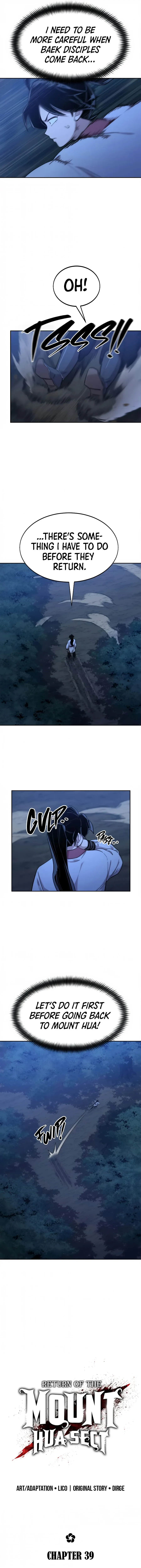 Return of the Mount Hua Sect Chapter 39 Page 8
