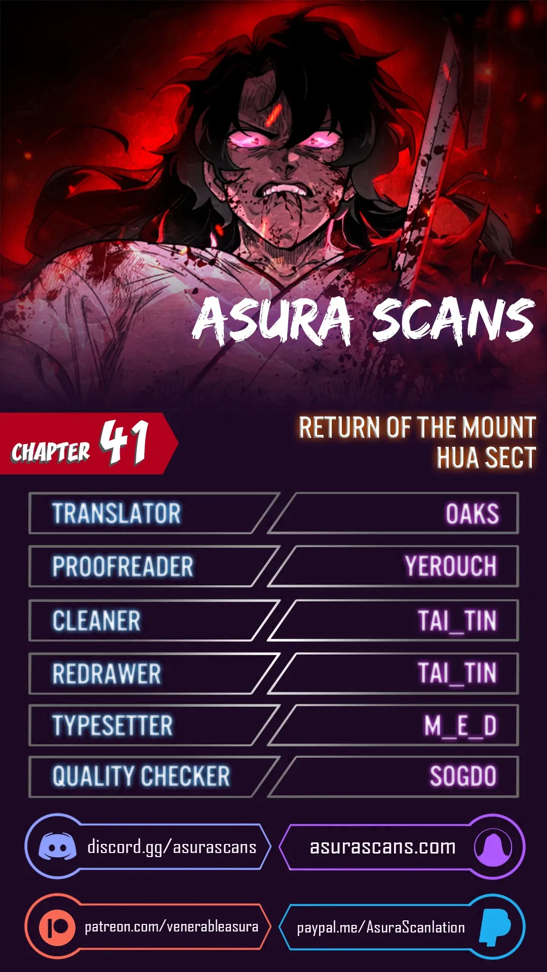Return of the Mount Hua Sect Chapter 41 Page 1