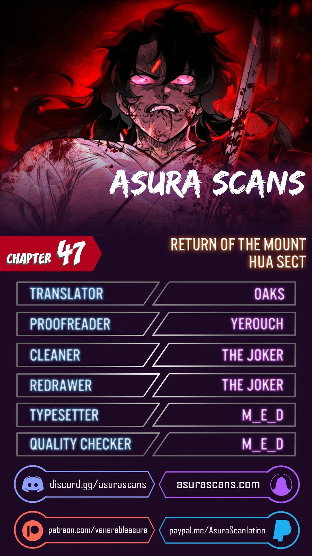 Return of the Mount Hua Sect Chapter 47 Page 1