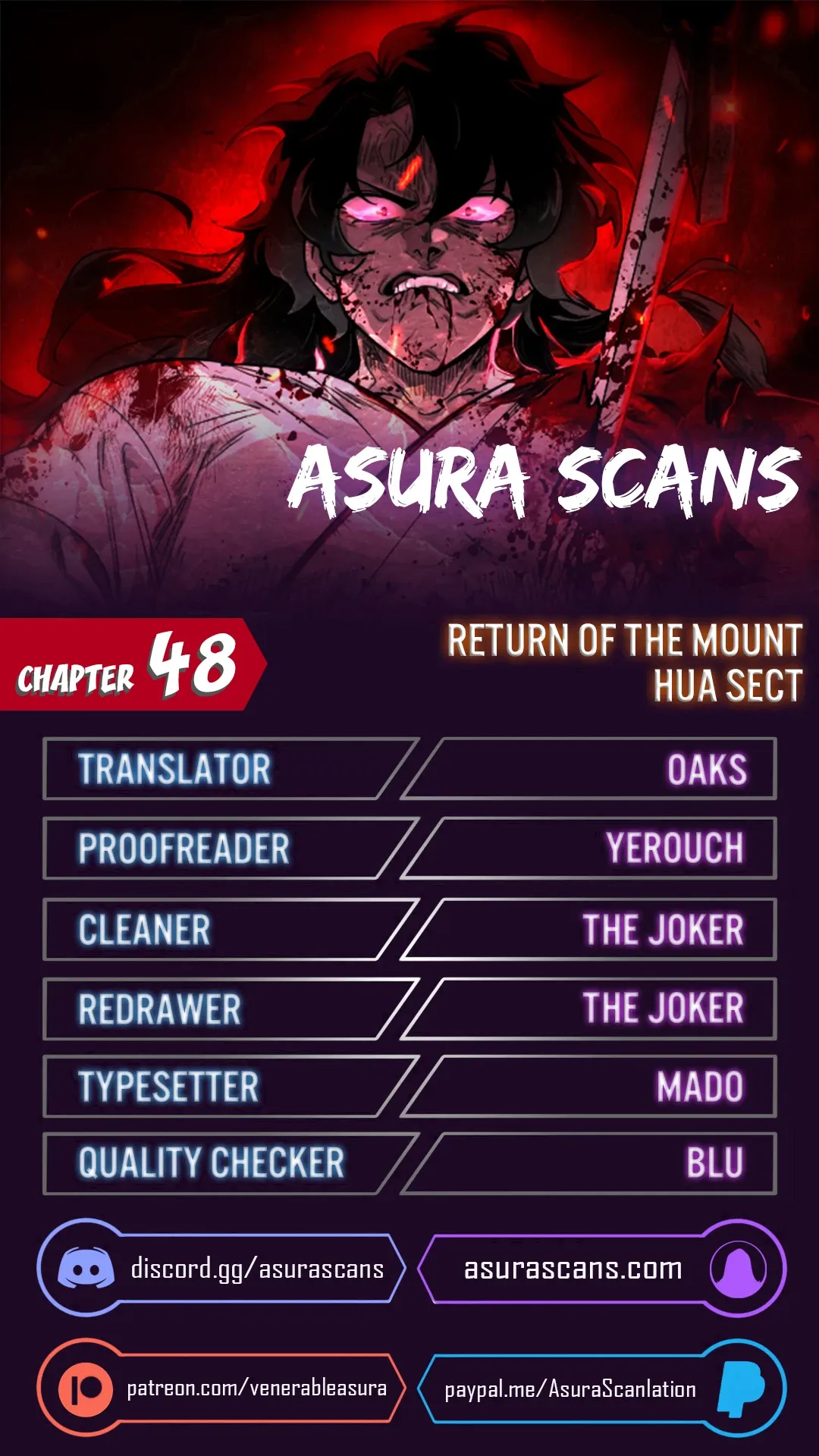 Return of the Mount Hua Sect Chapter 48 Page 1